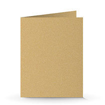 140 x 180 Doppelkarte gold