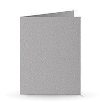 140 x 180 Doppelkarte silber